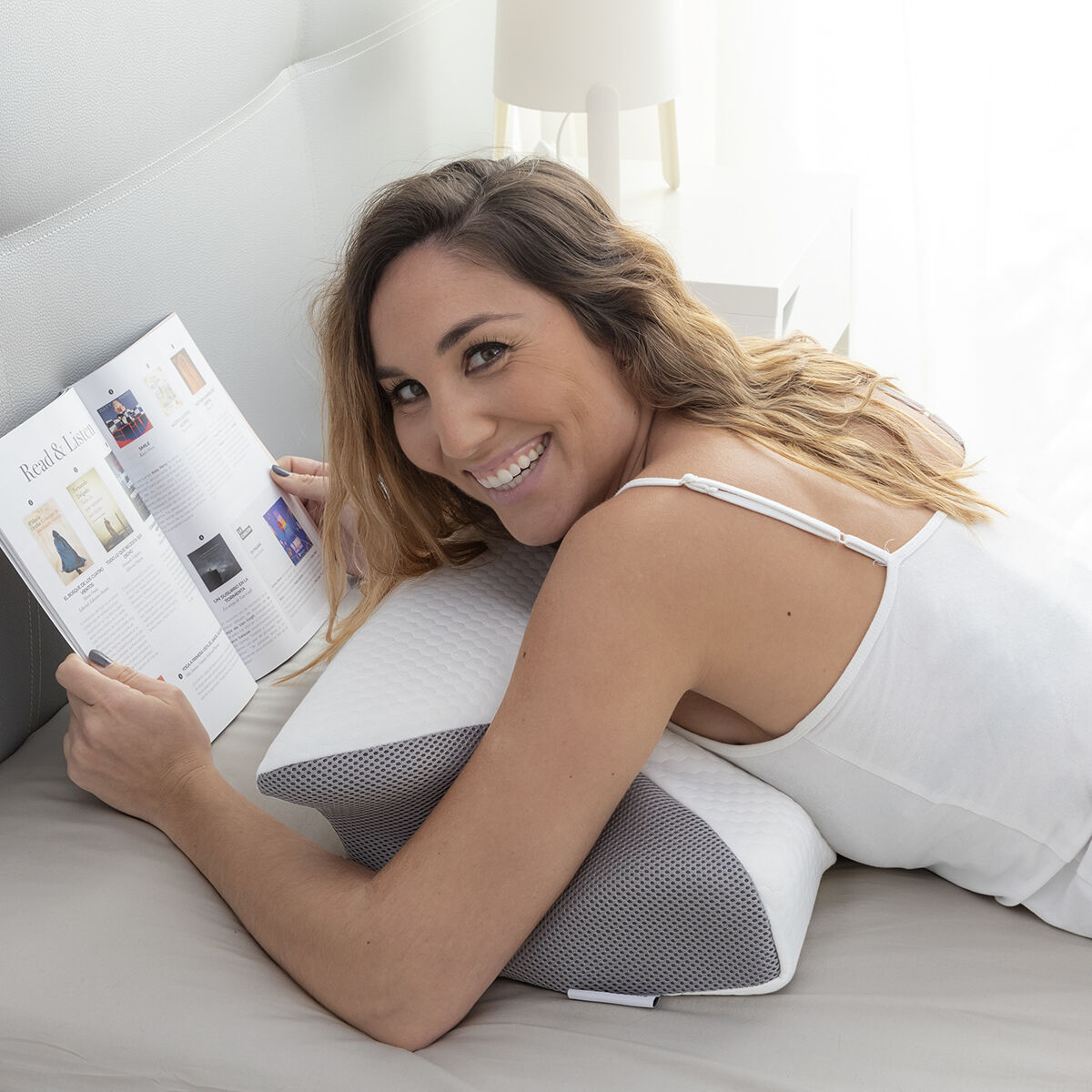 Almohada Cervical Conforti Viscoelastica InnovaGoods - imagen 5